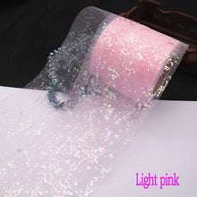 Load image into Gallery viewer, Shiny Tulle Roll 6cm*25yards Tape for DIY Handmade Bowknot and Wedding Decor Party Supplies Baby Shower Tutu Skirt