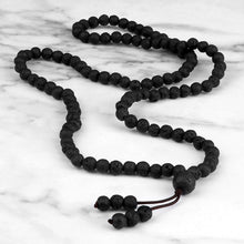 Load image into Gallery viewer, 108 Wooden Beads Bracelet 6mm Natural Tiger Eye Stone Malachite Men Necklace Meditation Prayer Wrap Bangles Fashion Jewelry Gift
