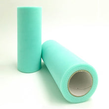 Load image into Gallery viewer, Tulle Roll Spool 25 Yards 15cm White Organza Roll Red Blue Tulle Organza Fabric Tutu Skirt Girl Baby Shower Decor Party Supplies