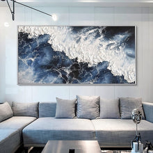 Load image into Gallery viewer, Abstract 3D Gold Thick Art Handmade Oil Painting Canvas Gold Paintings Wall Pictures Art Wall Artwork For Dining Room Unframed