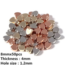Load image into Gallery viewer, 50-300pcs/Lot Heart Star Round CCB Beads Big Hole Beads For Jewelry Making Loose Spacer Beads DIY Bracelet Necklace Accessories