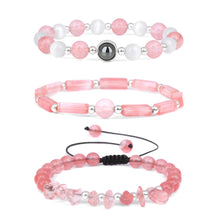 Load image into Gallery viewer, Natural Amethysts Bracelet Set Body-purify Slimming Healing Stone Bracelets For Women Men Loss Weight Yoga Meditation Jewelry
