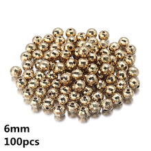Load image into Gallery viewer, 50-300pcs/Lot Heart Star Round CCB Beads Big Hole Beads For Jewelry Making Loose Spacer Beads DIY Bracelet Necklace Accessories
