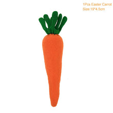 Load image into Gallery viewer, 3/1pcs Nov Woven Easter Carrots Ornaments Hanging Pendant for Easter Home Decorations Supplies 2023 Kids Easter