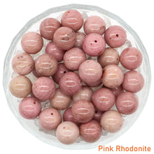 Load image into Gallery viewer, 8/10mm Natural Stones Crystal Loose Beads Round Smooth Gemstones Spacer Charms DIY Necklace Bracelet Jewerly Making Accessories