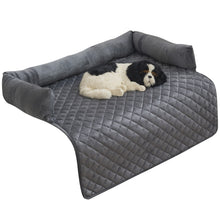 Load image into Gallery viewer, Dog Sofa Mat Dog Bed Plush Dog Pad Pet Sofa Cover Soft Warm Non-Slip Washable