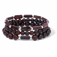 Load image into Gallery viewer, Natural Amethysts Bracelet Set Body-purify Slimming Healing Stone Bracelets For Women Men Loss Weight Yoga Meditation Jewelry