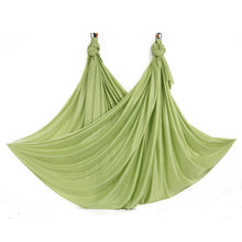 Load image into Gallery viewer, Aerial Yoga Hammock Fabric Flying Swing Trapeze Silk Anti-Gravity Inversion Air Traction Touch Device Meditation Mat 1-9m choice