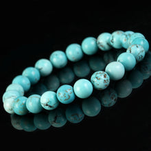 Load image into Gallery viewer, 6mm Natural Stone Bracelet Tiger Eye Lava Amethysts Turquoises Moonstone Crystal Bracelet For Men Women Jewelry Gift Healing Energy