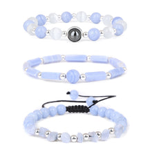 Load image into Gallery viewer, Natural Amethysts Bracelet Set Body-purify Slimming Healing Stone Bracelets For Women Men Loss Weight Yoga Meditation Jewelry