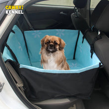 Load image into Gallery viewer, CAWAYI KENNEL Pet Carriers Dog Car Seat Cover Carrying for Dogs Cats Mat Blanket Rear Back Hammock Protector transportin perro