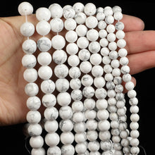 Load image into Gallery viewer, 4/10mm Natural Stone Beads Tiger Eye Amazonite Rose quartz Turquoises Obsidian Agates Beads For Jewelry Making DIY Bracelet