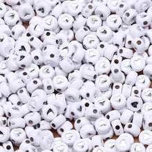 Load image into Gallery viewer, 200/300Pcs Mixed Charm Heart Acrylic Beads Flat Round Loose Spacer Beads For Needlework Diy Jewelry Making Bracelet Necklace
