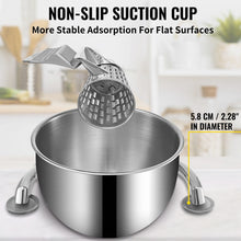 Load image into Gallery viewer, VEVOR Rotary Cheese Grater with U-Shaped Base 2.5L Bowl Round Multifunctional Mandoline Slicer Vegetable Potato Kitchen Gadgets