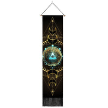 Load image into Gallery viewer, Seven Chakra Tapestry Vertical Wall Hanging Tree Of Life Tapestry Tassel Yoga Meditation Tapestry for Bedroom Living Decoration