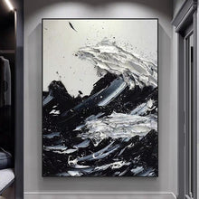 Load image into Gallery viewer, Abstract 3D Gold Thick Art Handmade Oil Painting Canvas Gold Paintings Wall Pictures Art Wall Artwork For Dining Room Unframed