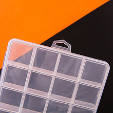 Load image into Gallery viewer, 28 Grid Compartment Plastic Container Flip Top Box Case fit DIY Handmade Jewelry Making Findings Accessories Storage Organise
