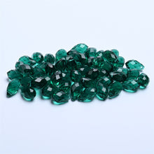 Load image into Gallery viewer, 50pcs Crystal Teardrop Beads Chandelier Pendants Waterdrop Shape Faceted Beads for Jewelry Making DIY Earring Necklace Bracelets