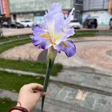 Load image into Gallery viewer, Artificial Iris Flower Branch Spring Wedding Decor Home Table Decoration Flores Silk Fake Flower Party Supplies