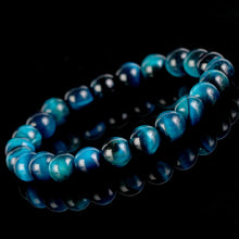 Load image into Gallery viewer, 6mm Natural Stone Bracelet Tiger Eye Lava Amethysts Turquoises Moonstone Crystal Bracelet For Men Women Jewelry Gift Healing Energy