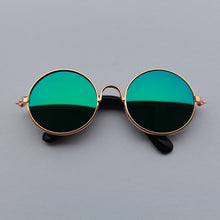 Load image into Gallery viewer, Lovely Vintage Round Cat Sunglasses Reflection Eye wear glasses For Small Dog Cat Pet Photos Pet Products Props Accessories