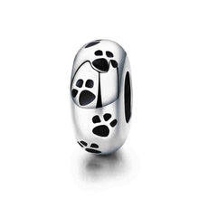 Load image into Gallery viewer, BAMOER 925 Sterling Silver Pet Animal Pendant Charm for Bracelet or Necklace DIY Jewelry Making