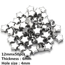Load image into Gallery viewer, 50-300pcs/Lot Heart Star Round CCB Beads Big Hole Beads For Jewelry Making Loose Spacer Beads DIY Bracelet Necklace Accessories