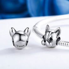 Load image into Gallery viewer, BAMOER 925 Sterling Silver Pet Animal Pendant Charm for Bracelet or Necklace DIY Jewelry Making