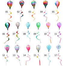 Load image into Gallery viewer, Hot Air Balloon Wind Spinner Pinwheels Rotating Sequins Windmill Ornament for Home Garden Lawn Decor Children Gift