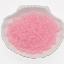 Load image into Gallery viewer, 6/8/10mm Pink Round Ball Spacer Beads For Jewelry Making DIY Jewelry Accessories
