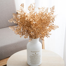 Load image into Gallery viewer, Artificial Plants Gold Fake Flowers Plastic Grass Wedding Arrangement Leaves Autumn Home Party Supplies Christmas Decorations