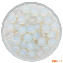 Load image into Gallery viewer, 8/10mm Natural Stones Crystal Loose Beads Round Smooth Gemstones Spacer Charms DIY Necklace Bracelet Jewerly Making Accessories