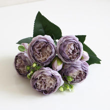 Load image into Gallery viewer, 2022 Beautiful Rose Peony Artificial Silk Flowers Small bouquet flores Home Party Spring Wedding Decoration Fake Flower