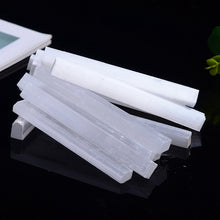 Load image into Gallery viewer, 70-90mm Natural Monocrystal Selenite Crystal Point Stick Wand White Gypsum Quartz Rough Minerals Specimen Healing Stone Obelisk