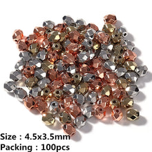 Load image into Gallery viewer, 50-300pcs/Lot Heart Star Round CCB Beads Big Hole Beads For Jewelry Making Loose Spacer Beads DIY Bracelet Necklace Accessories
