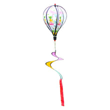 Load image into Gallery viewer, Hot Air Balloon Wind Spinner Pinwheels Rotating Sequins Windmill Ornament for Home Garden Lawn Decor Children Gift