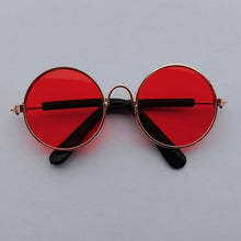 Load image into Gallery viewer, Lovely Vintage Round Cat Sunglasses Reflection Eye wear glasses For Small Dog Cat Pet Photos Pet Products Props Accessories