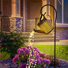 Load image into Gallery viewer, Solar Watering Can Light Hanging Waterfall Lamp Waterproof Outdoor Garden Decor Yard Porch Lawn Backyard Landscape Sun LED Lamp