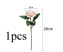 Load image into Gallery viewer, 2022 Beautiful Rose Peony Artificial Silk Flowers Small bouquet flores Home Party Spring Wedding Decoration Fake Flower
