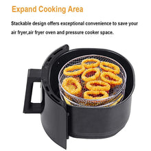 Load image into Gallery viewer, Roasting Rack Compatible With Most Air Fryer Air Fryer Accessories Stainless Steel Airfryer Rack Steamer Roasting Rack