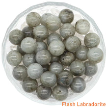 Load image into Gallery viewer, 8/10mm Natural Stones Crystal Loose Beads Round Smooth Gemstones Spacer Charms DIY Necklace Bracelet Jewerly Making Accessories