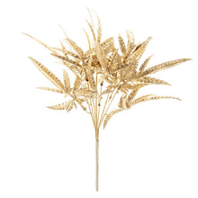 Load image into Gallery viewer, Artificial Plants Gold Fake Flowers Plastic Grass Wedding Arrangement Leaves Autumn Home Party Supplies Christmas Decorations