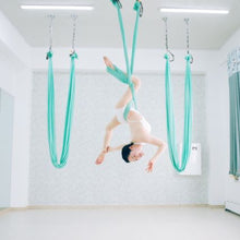 Load image into Gallery viewer, Aerial Yoga Hammock Fabric Flying Swing Trapeze Silk Anti-Gravity Inversion Air Traction Touch Device Meditation Mat 1-9m choice
