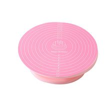 Load image into Gallery viewer, 6Pcs/Set Plastic Cake Turntable Rotating Cake Plastic Dough Pastry Decorating Cream Stand Rotary Table DIY Pan Baking Tool