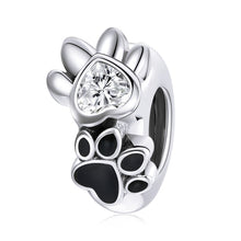 Load image into Gallery viewer, BAMOER 925 Sterling Silver Pet Animal Pendant Charm for Bracelet or Necklace DIY Jewelry Making