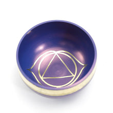 Load image into Gallery viewer, Nepal Brass Tibetan Bowls 7 Chakras Metals Sound Bowl Colorful Handmade Buddhist Singing Bowl Yoga Meditation Mindfulness Gifts