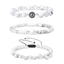 Load image into Gallery viewer, Natural Amethysts Bracelet Set Body-purify Slimming Healing Stone Bracelets For Women Men Loss Weight Yoga Meditation Jewelry