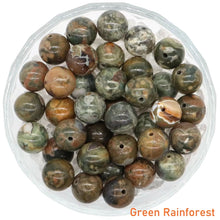 Load image into Gallery viewer, 8/10mm Natural Stones Crystal Loose Beads Round Smooth Gemstones Spacer Charms DIY Necklace Bracelet Jewerly Making Accessories
