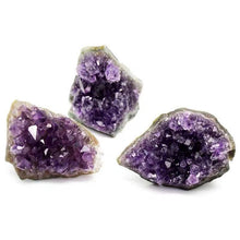 Load image into Gallery viewer, Natural Raw Purple Brazilian Amethyst Quartz Crystal Cluster