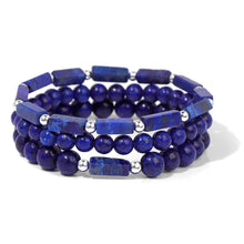 Load image into Gallery viewer, Natural Amethysts Bracelet Set Body-purify Slimming Healing Stone Bracelets For Women Men Loss Weight Yoga Meditation Jewelry